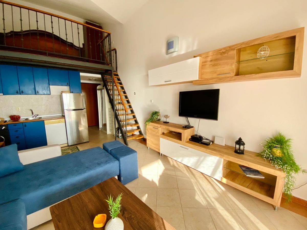 Apartment Blue Sveti Stefan Esterno foto