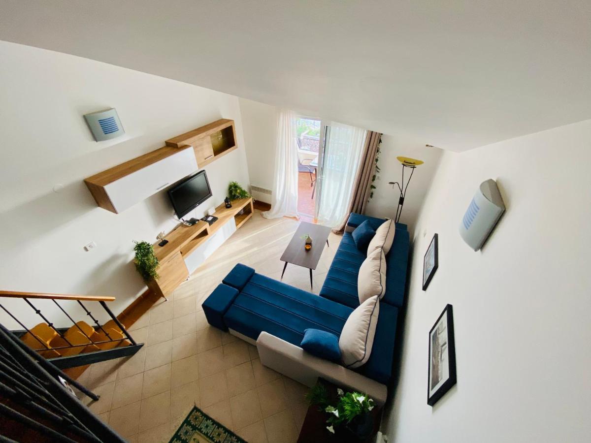 Apartment Blue Sveti Stefan Esterno foto