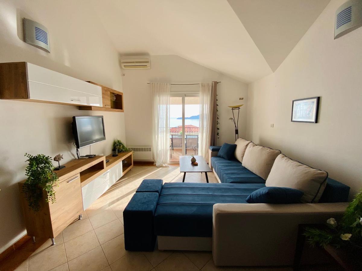 Apartment Blue Sveti Stefan Esterno foto